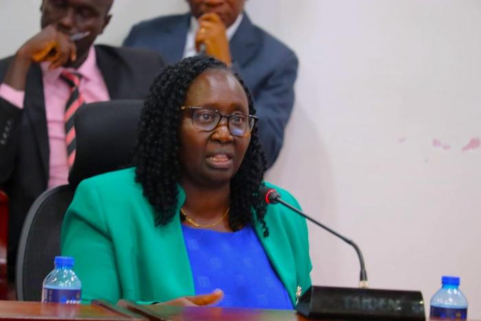 Gender, Culture and Children Services Cabinet Secretary Hanna Cheptumo