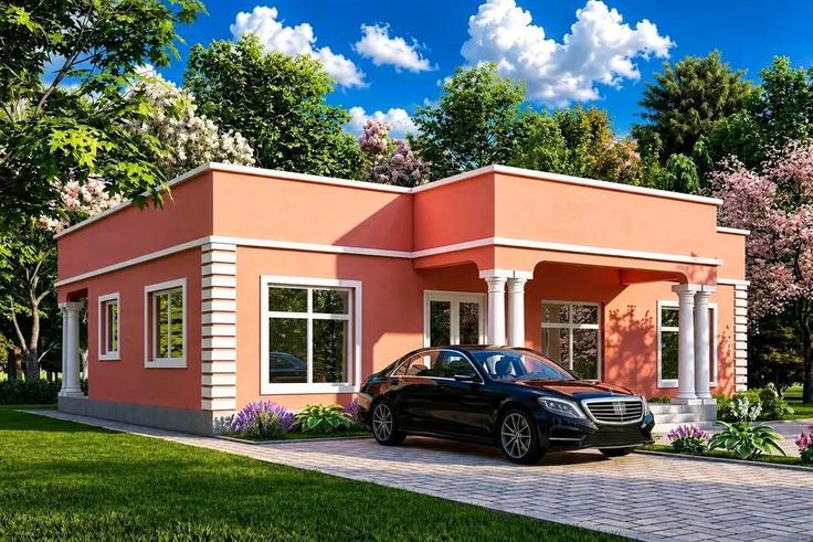 Flat roof vs hidden roof in Kenya: Differences, benefits and problems in the house designs