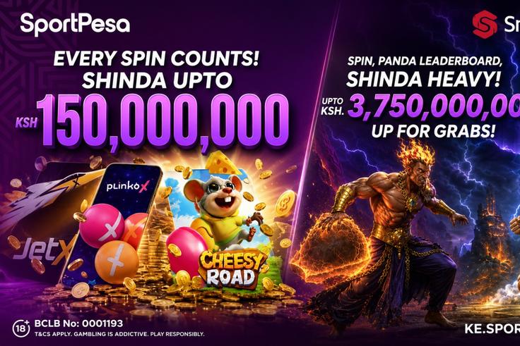 SportPesa Casino launches every spin counts and shinda Heavy rewards