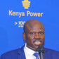 Kenya Power MD Joseph Siror presenting the company's full year results on October 29, 2024