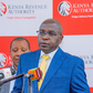 Kenya Revenue Authority (KRA) Commissioner General Humphrey Wattanga during a press conference