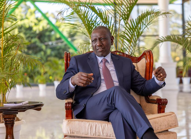 President William Ruto at State House, Nairobi