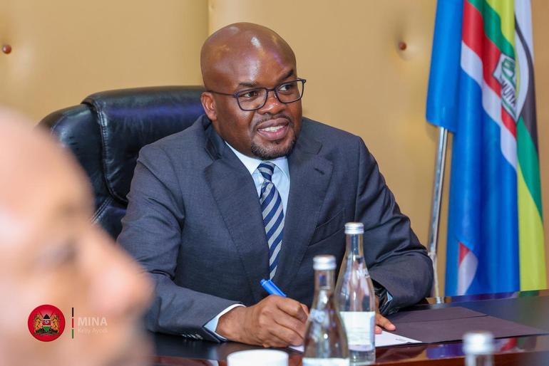 Internal Security and National Administration Principal Secretary Raymond Omollo