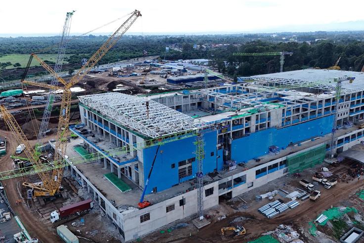 How construction is advancing at Nairobi’s Bomas Convention Complex [Photos]