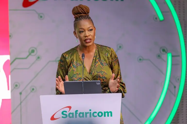 Outgoing Safaricom Chief Financial Services Officer Esther Masese Waititu