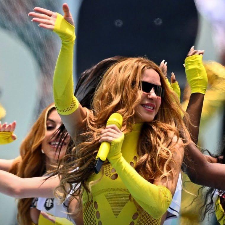 Pop star Shakira performs during the World Cup 2026 Finals on July 19th 2026 (Image: Files)