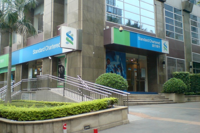 A Standard Chartered Bank branch