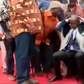 A screengrab image of the moment when the hat fell from Kithure Kindiki's head during his installation as Mt Kenya spokesperson on Saturday, September 19, 2026.