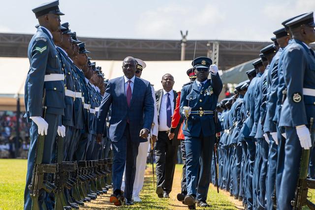 President William Ruto presides over Mashujaa Day celebrations held on October 20, 2025, at the Ithookwe Stadium in Kitui