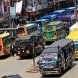 Matatu operators in Nairobi CBD