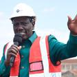 President William Ruto inspecting an affordable housing project