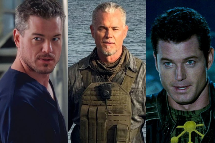 Eric Dane as Dr. Mark Sloan in Grey's Anatomy, James McGrath in Bad Boys: Ride or Die and Jamie Madrox in X-Men: The Last Stand