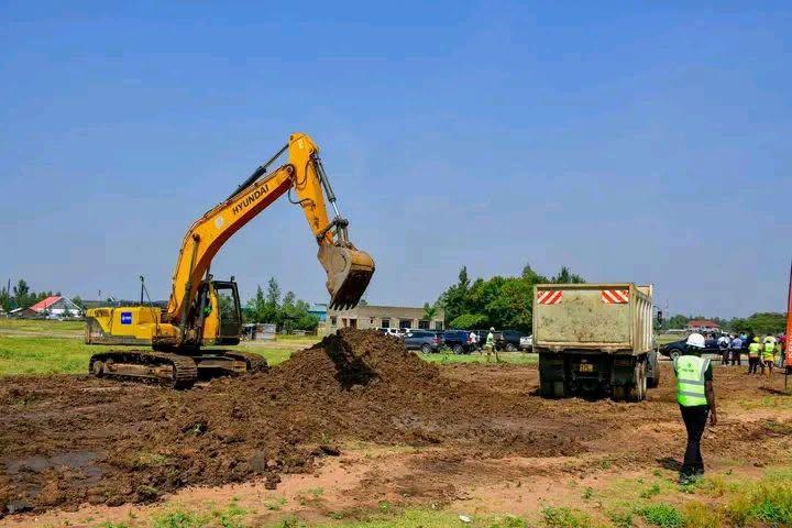 The physical construction and ground works for the Naivasha - Kisumu - Malaba SGR extension officially kicked off on Wednesday, July 1, 2026 (Image: Files)