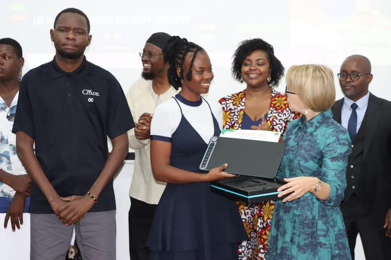 A section of Pwani University students attend the CRECO Kenya Digital Democracy Strategy Conference in Nairobi, in July 2026 (Image: Files)