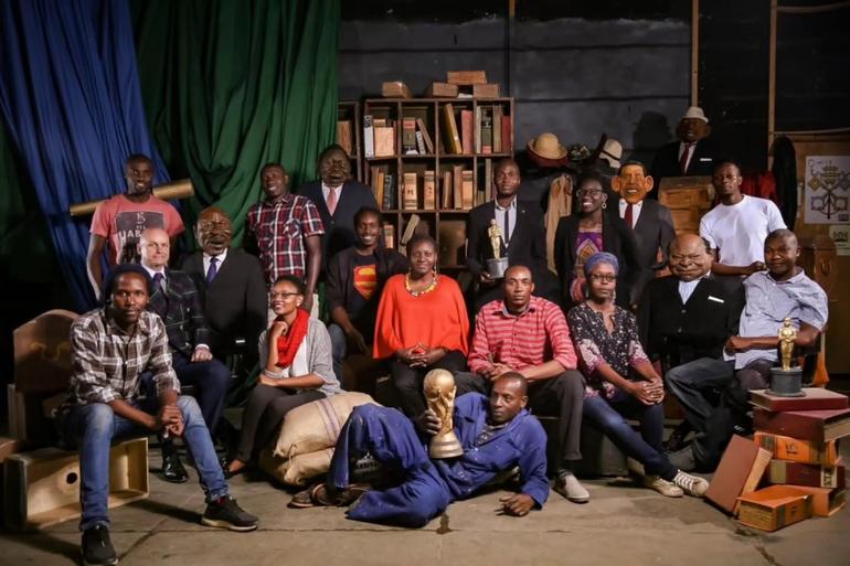 Buni Media co-founder Marie Lora-Mungai and the XYZ Production team