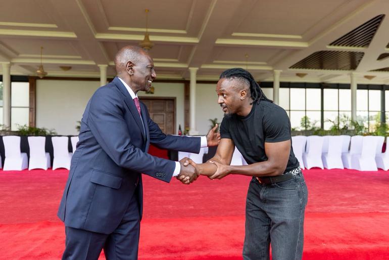 President William Ruto meets a member of the International Federation of the Phonographic Industry (IFPI) High Level Global Recording Industry Delegation at State House, Nairobi (Image: Files)
