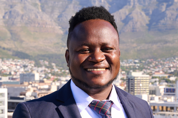 Odwour Midigo, winner of the 2026 Äänit Prize presented by The Mandela Rhodes Foundation