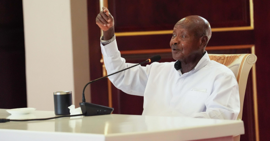 Ugandan President Yoweri Kaguta Museveni