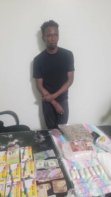 One suspect, identified as bus turn boy Meshack Medalack, has since been arrested in connection with the consignment.