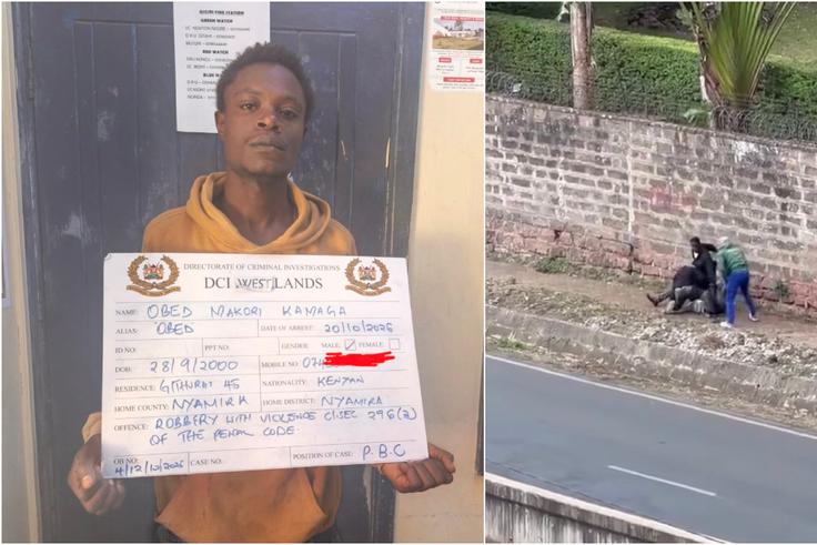 Gigiri Police Recover Gun as Suspect in Viral Parklands Robbery Video is Arrested