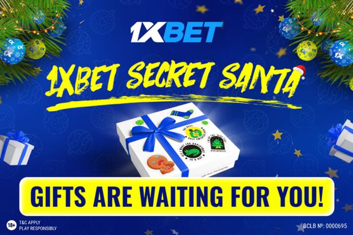 Christmas promo Secret Santa from 1xBet: unforgettable surprises for users!