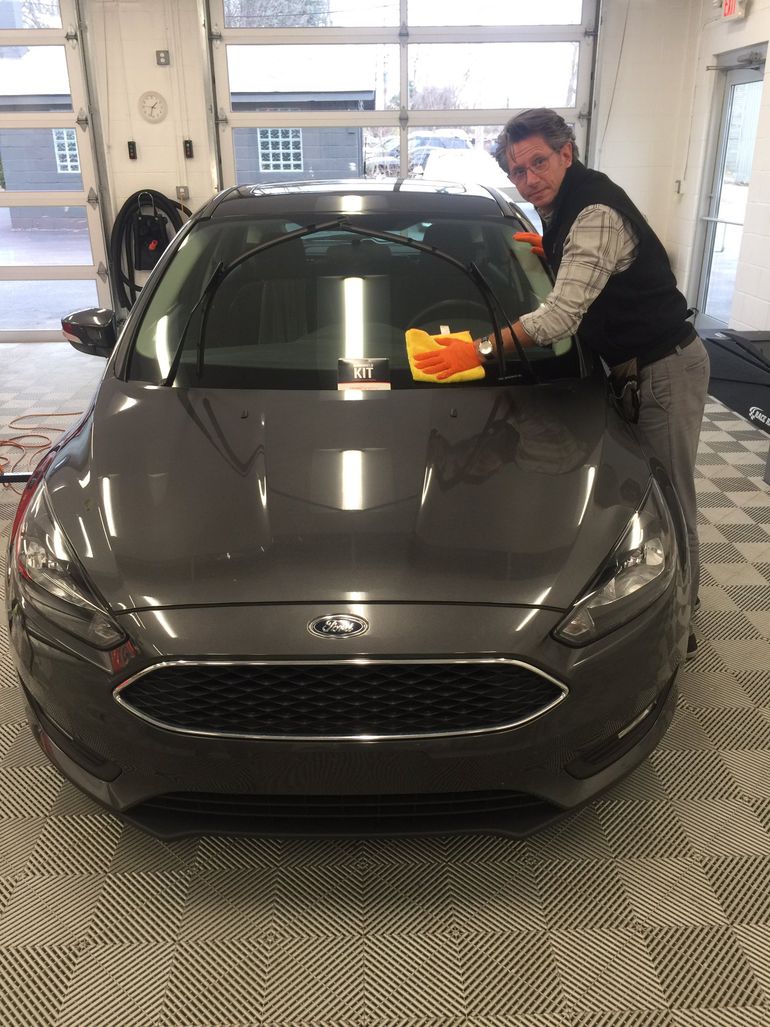 Professional hydrophobic glass treatment (@clearautobrami
 on X/Twitter)