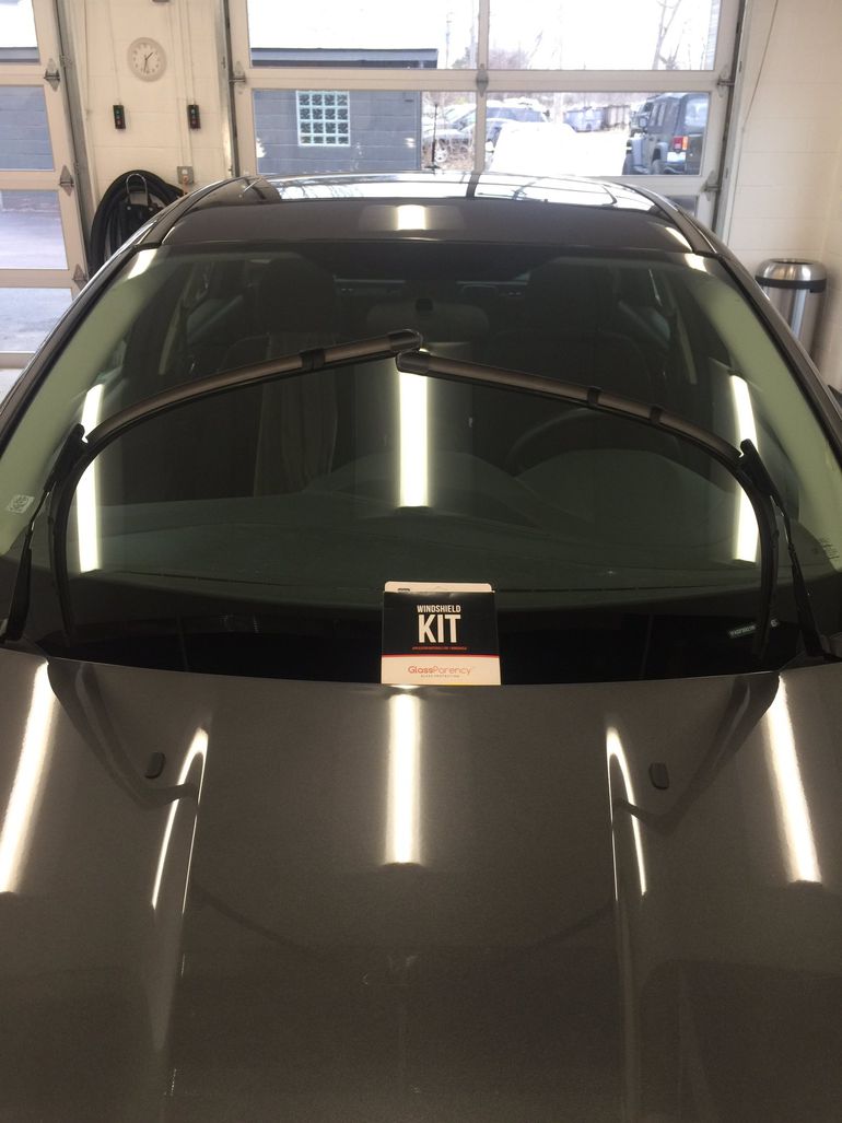 The aftermath of professional hydrophobic glass treatment (@clearautobrami
 on X/Twitter)