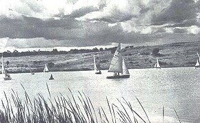 An old photo of Nairobi Dam