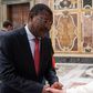 Moses Wetangula meets Pope Francis at the Vatican on Monday 26, 2024