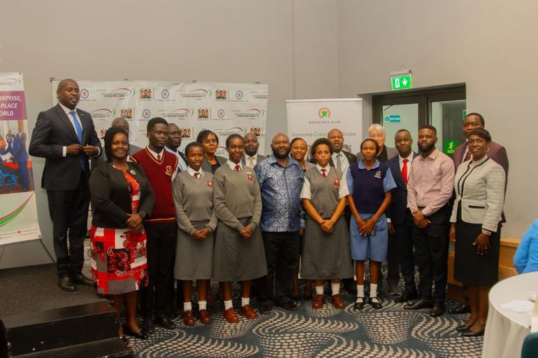 The signing ceremony of the framework of engagement between Presidents Award -Kenya and The Dariu Foundation in Nairobi