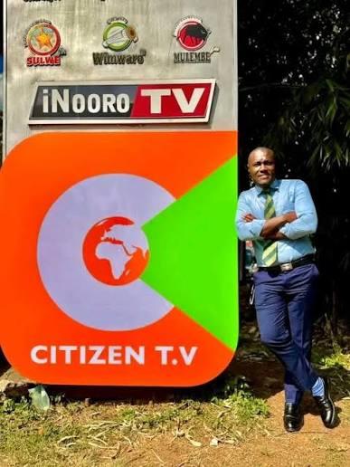 Waweru Wa Nyambura, a news anchor at Inooro TV, Royal Media Services.