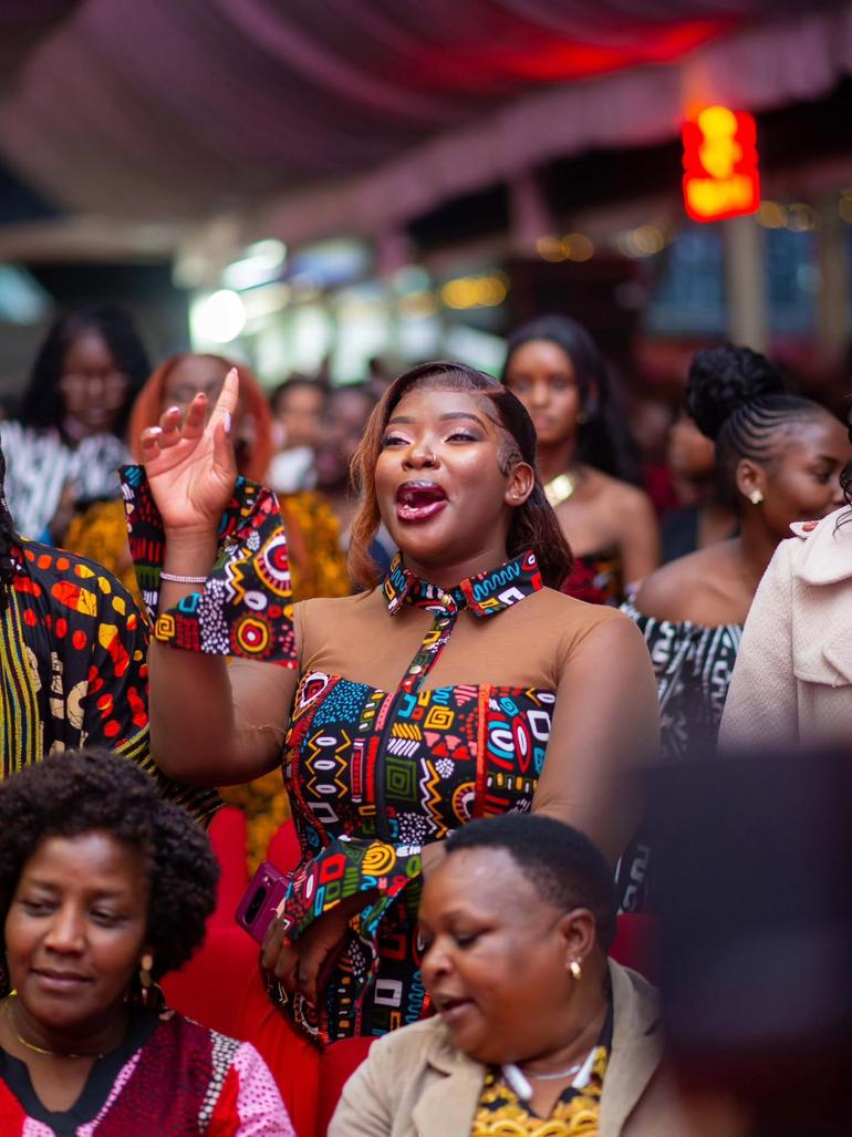 Revellers attend the millenial-themed Kitenge Fashion Festival in Eldoret in May 2026 (Image: Files)