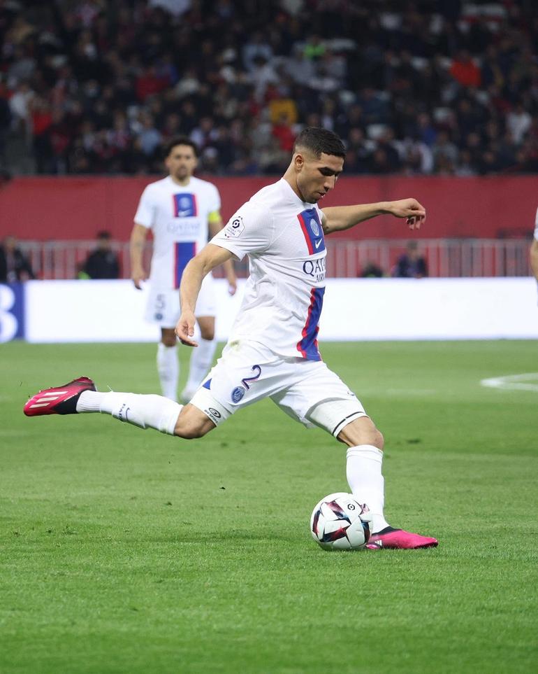 Morocco Captain Achraf Hakimi has written his name into FIFA World Cup history a 12th appearance at the tournament (Image: Facebook)