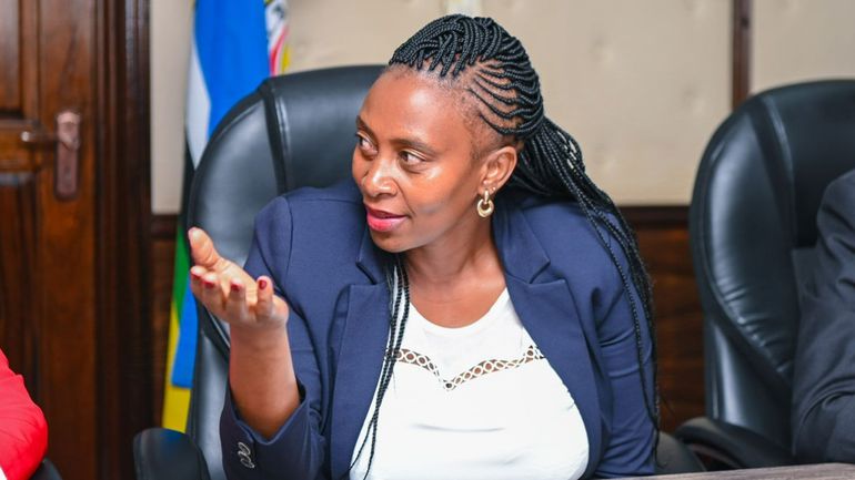 File image of Health PS Mary Muthoni