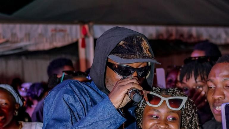 Artist Ywaya Tjiri gives an electrifying performance in Nakuru during the Soul Out Festival in June 2026 (Image: Files)