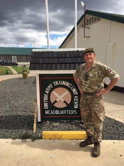 A British Army soldier at BATUK - which operates out of Nyati Barracks near Laikipia Air Base in Nanyuki, with a logistical hub at Kifaru Barracks in Kahawa, Nairobi (Image: Files)