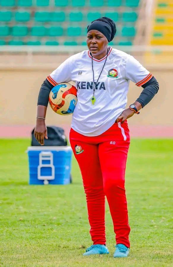 Beldine Odemba made history at Highway Secondary School - led the boys' team to their first national KSSSA title 2024 and an East African final in 2022, becoming the first woman since 2002 to coach a boys' team to a regional final (Image: Files)