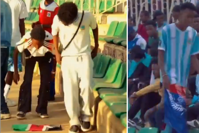 A viral video of Mogadishu FC fans playing with the Kenyan flag has raised questions about what the law says about its use and the penalties for breaking it.