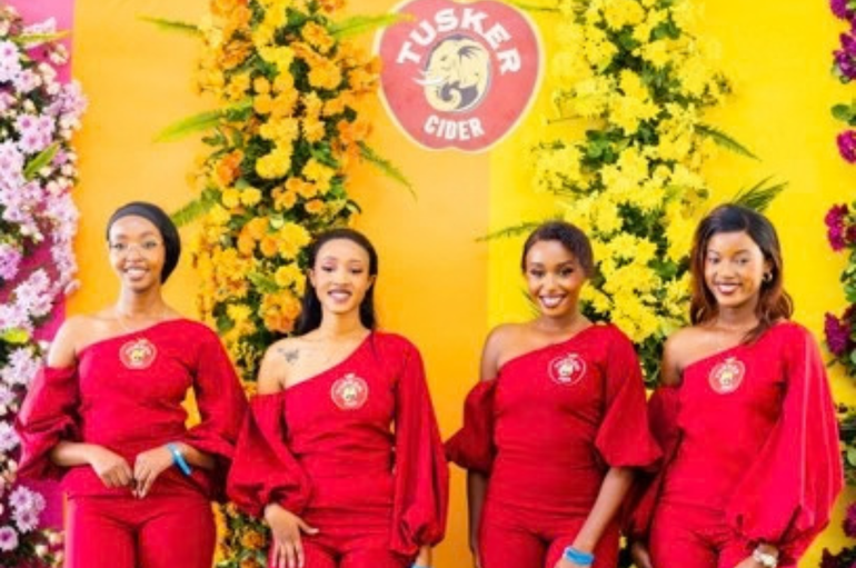 Tusker Cider Peaches & Cream event