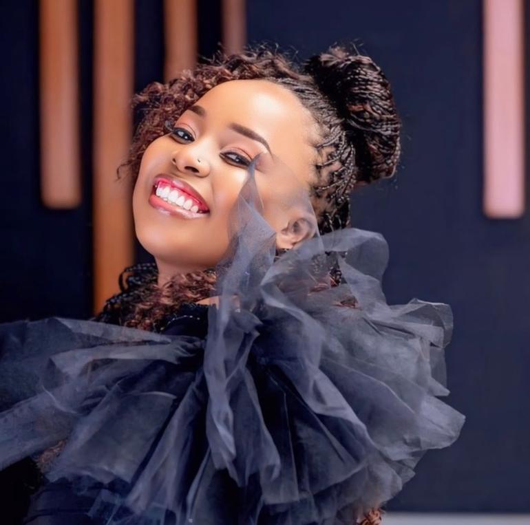 Former Nairobi governor Mike Sonko's daughter Saumu Mbuvi.