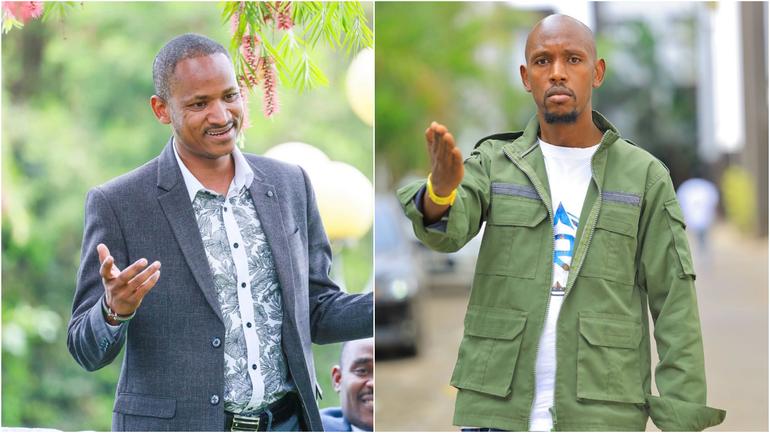 Babu Owino and Geoffrey Mosiria.