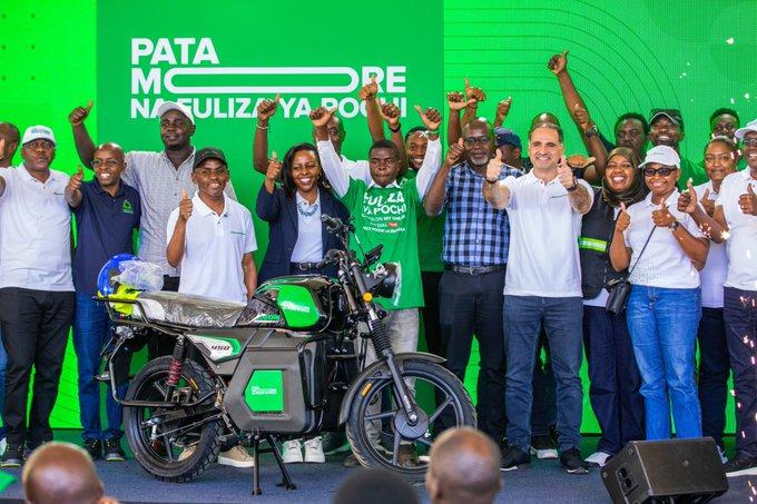 Safaricom during Fuliza Ya Pochi launch