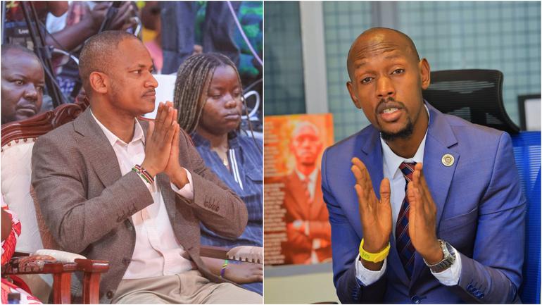 Babu Owino and Geoffrey Mosiria.