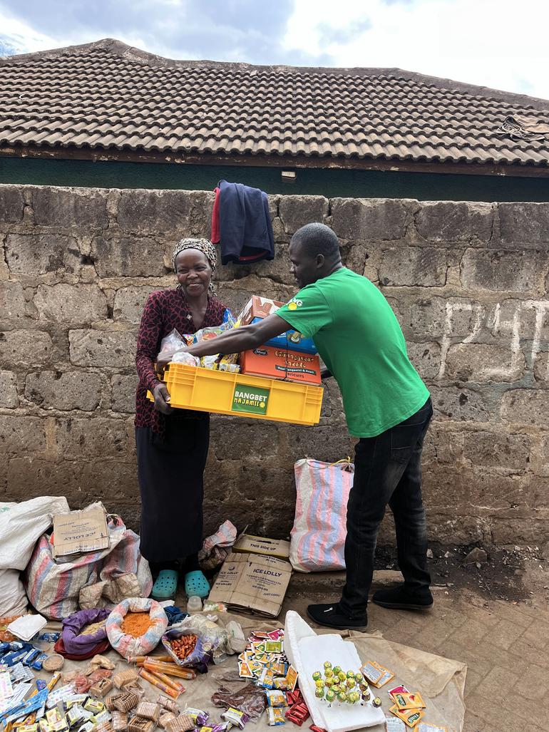 Through the Bangbet na Jamii corporate social responsibility (CSR) initiative, small scale traders have received a boost that has opened a path towards earning an honest living.