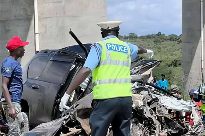Tragedy struck on Saturday at Matauro, Duka Moja area in Narok East when a horrific road accident involving multiple vehicles left several people feared dead and scores injured. 