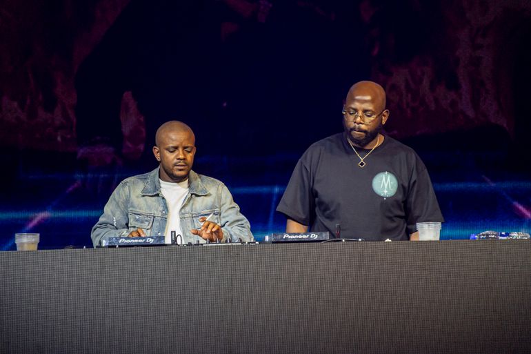 Kabza De Small & DJ Maphorisa (Scorpion Kings) Perfoming on The Live Stage