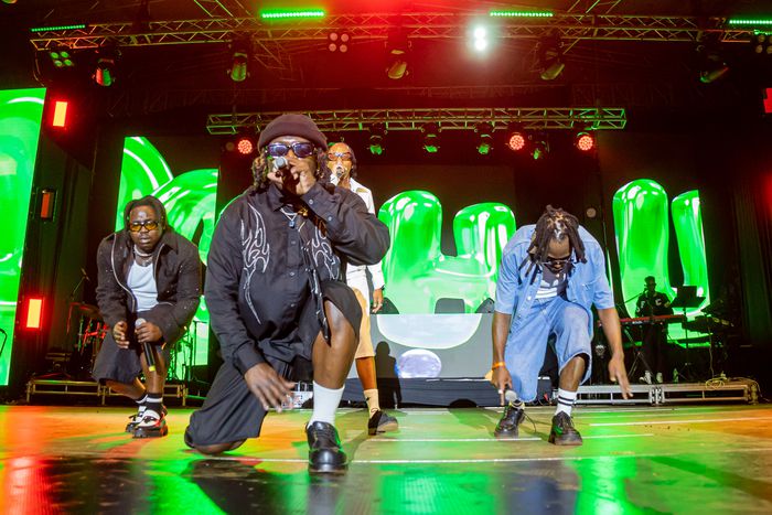 Matata performing at Blankets and Wine