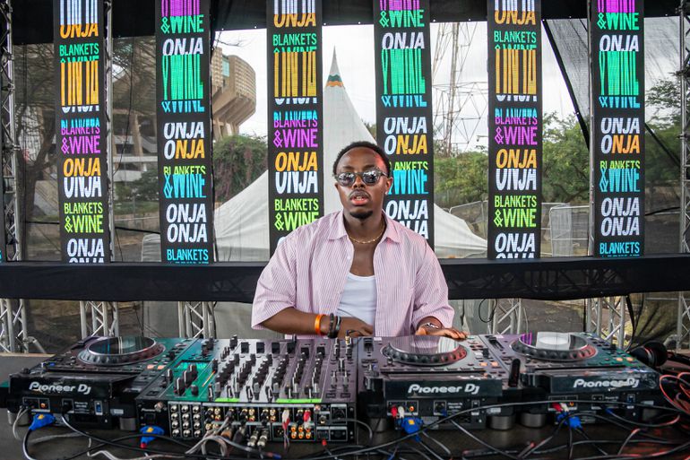 DarkFruit Performing at Onja Onja Stage