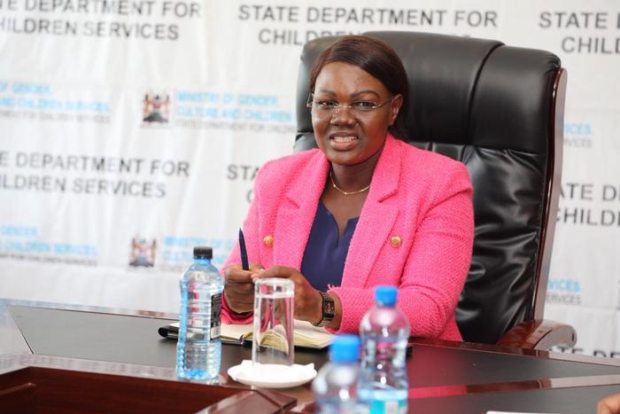 Principal Secretary, State Department for Children Services Carren Ageng'o