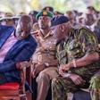 President William Ruto and IG Douglas Kanja during a high-level meeting of security chiefs at State House, Nairobi on June 28, 2025.